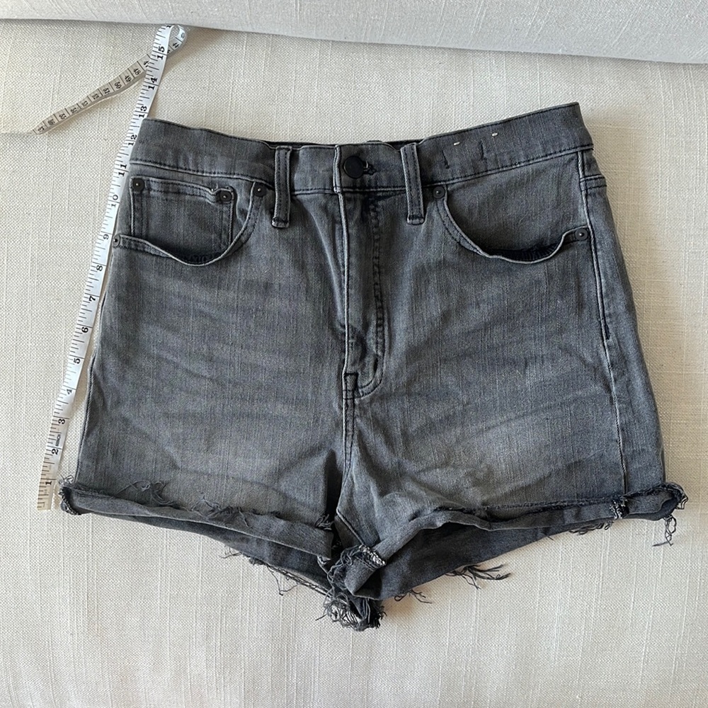 Madewell High Rise Denim Short
